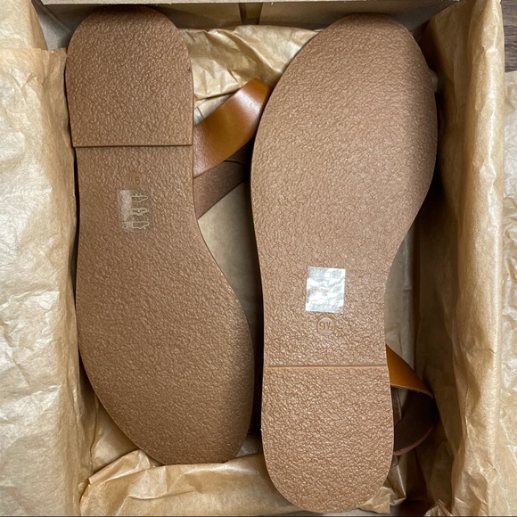 NIB! Madewell Leather Sandals - Picture 5 of 10